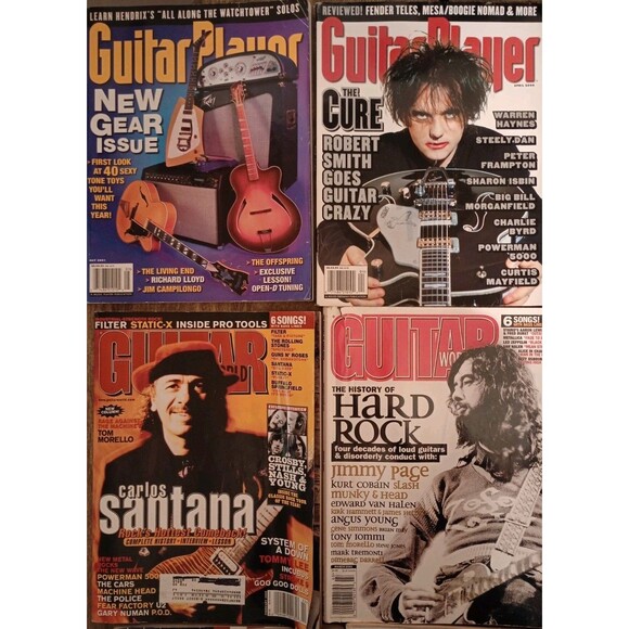 Guitar World Mixed Rock 74 Songs Sheet Music Magazines 1998-2001 Lot 16, Posters - Picture 10 of 12